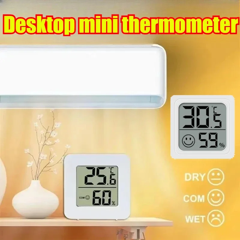 Weather Station Indoor - Mini LCD Digital Thermometer Hygrometer Indoor