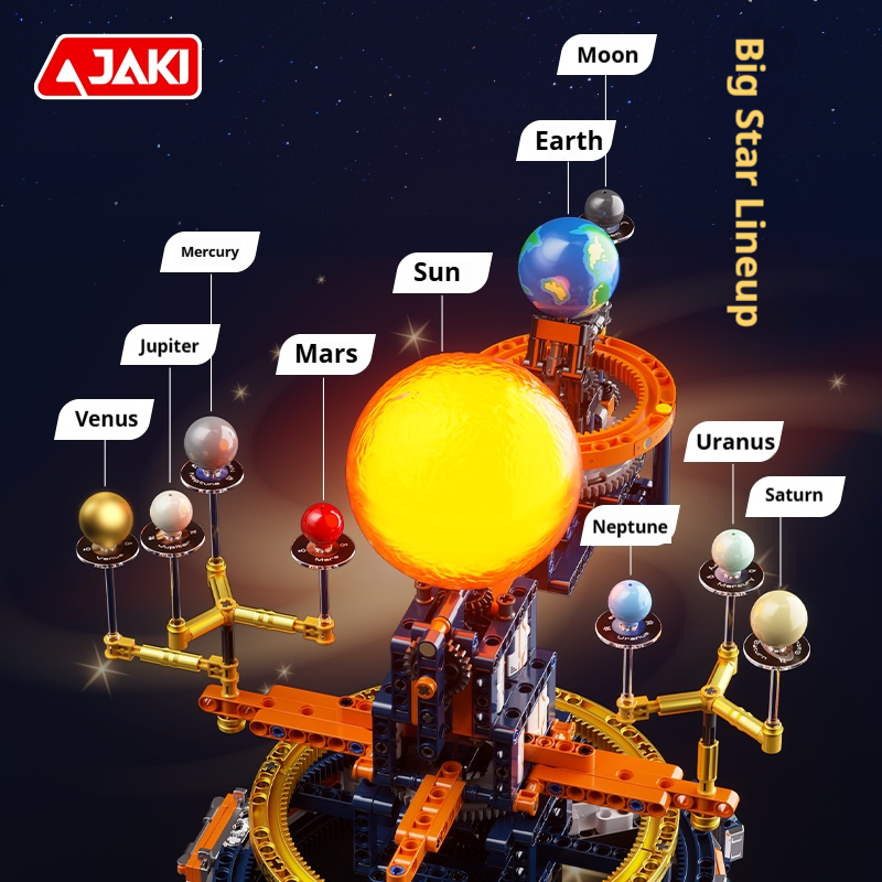 CK008 Space Trend Play Dawn So - огляд і ціна Solar System Orrery