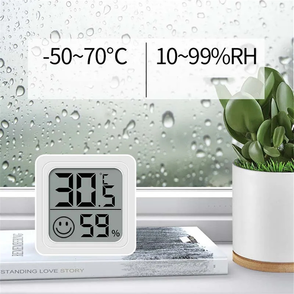 3/5PCS Mini LCD Digital Thermo - огляд і ціна Weather Station Indoor