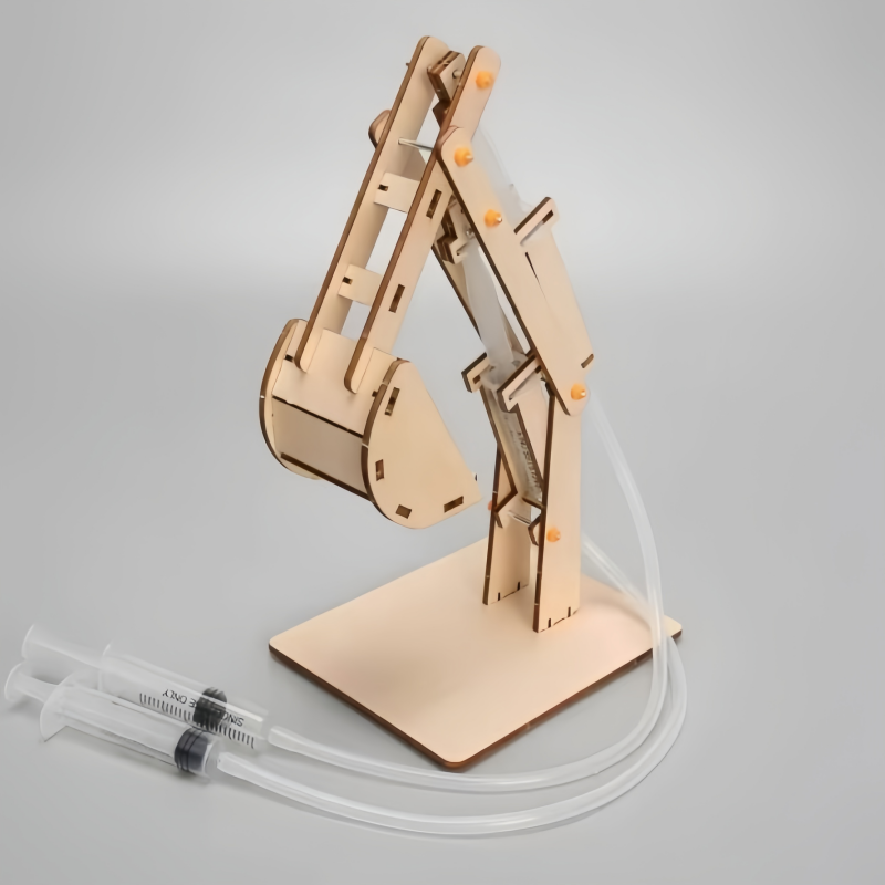 DIY Hydraulic Excavator Model  - огляд і ціна Science Project Diy