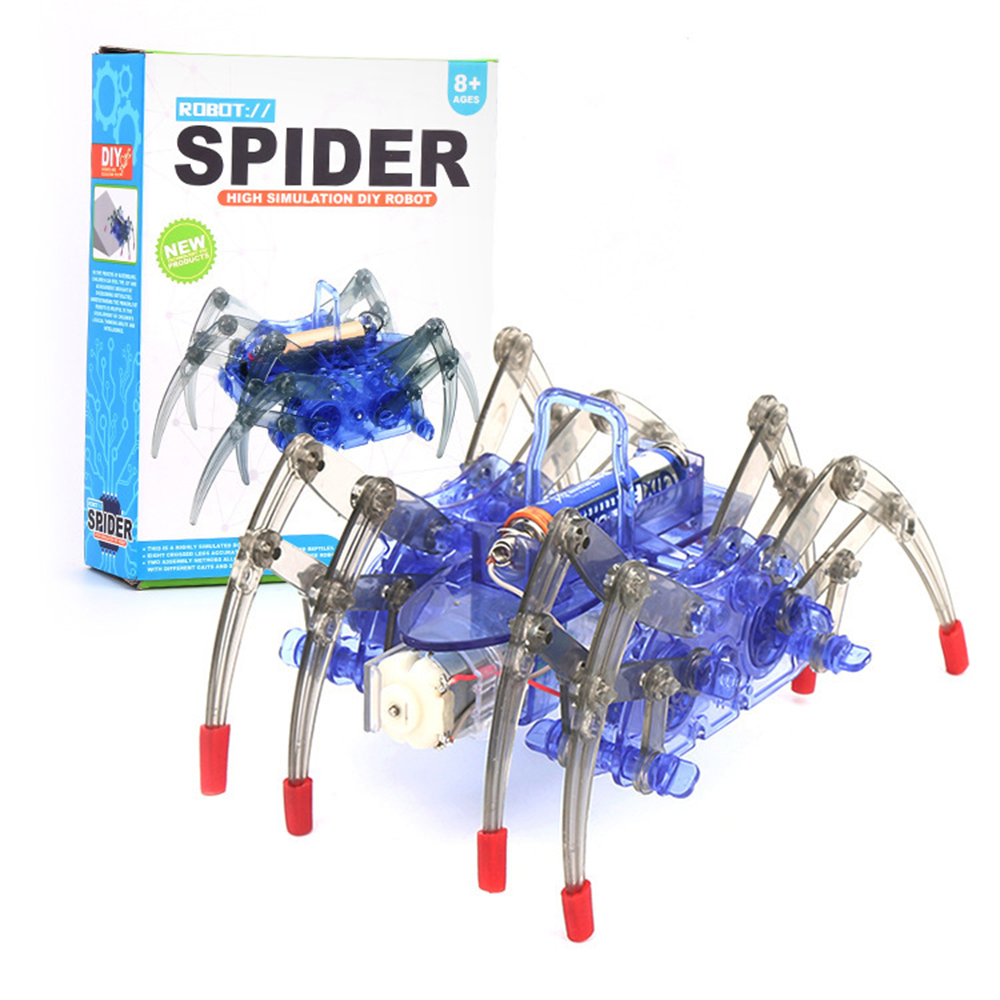 Electric Bionic Spider Robot D - огляд і ціна Science Project Diy