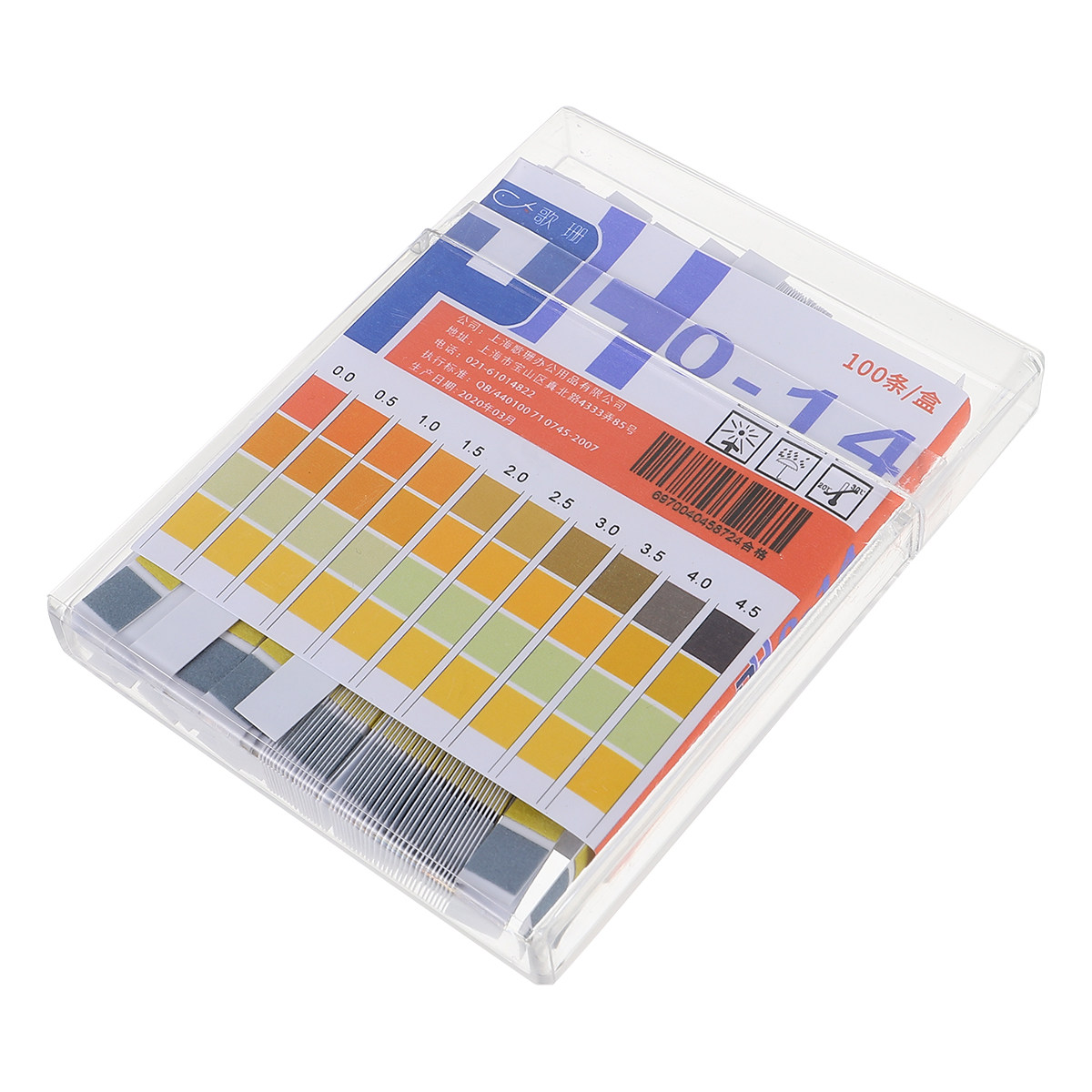 100pcs Ph Test Paper Waterproo - огляд і ціна Ph Strip Test