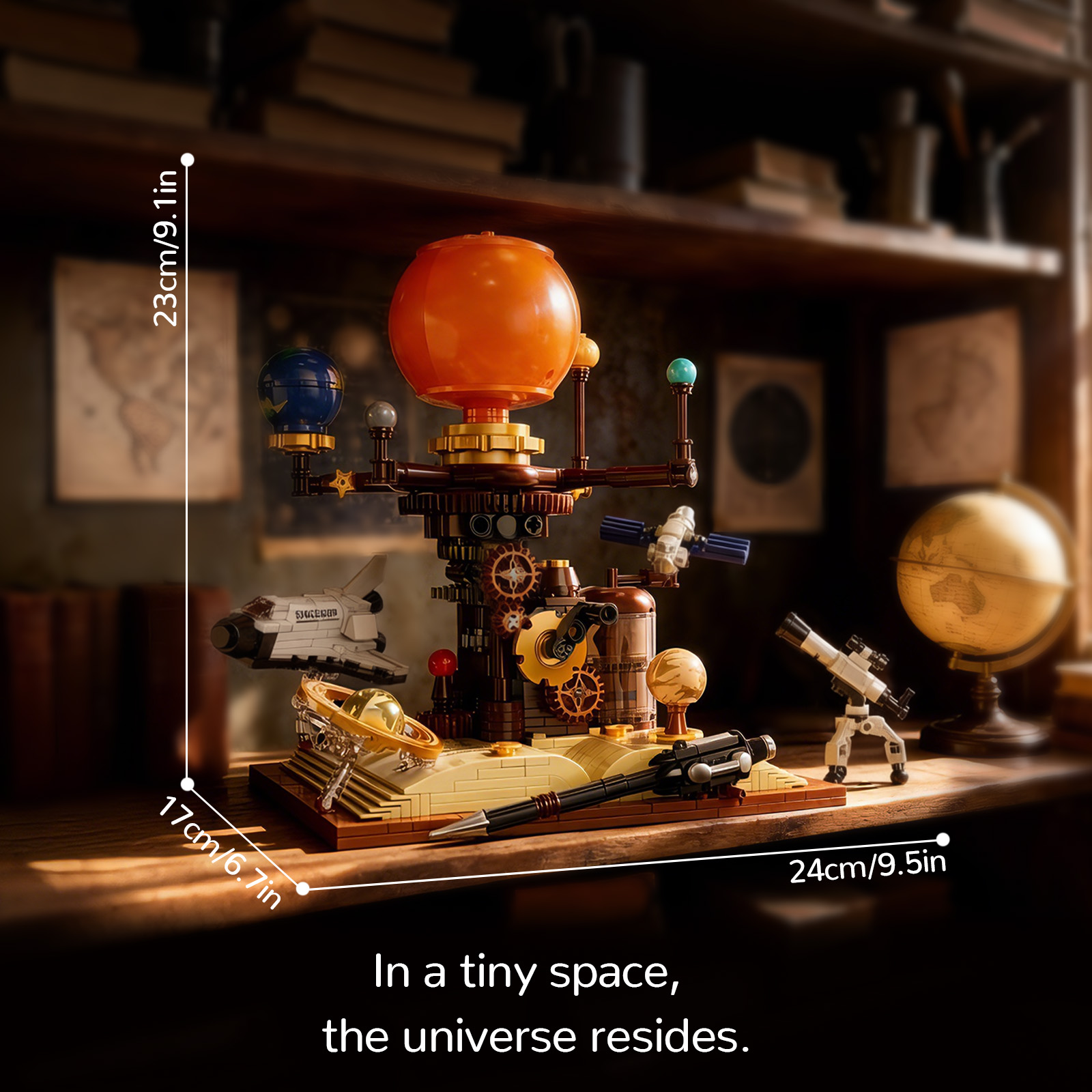 Solar System Model Building Bl - огляд і ціна Solar System Orrery