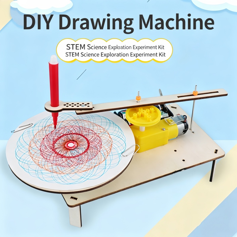 1-3Pcs DIY Wooden Electric Plo - огляд і ціна Science Diy Model