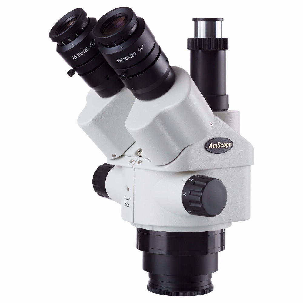 AmScope 7X-45X Simul Focal Tri - огляд і ціна Amscope Microscope Stereo 7X-45X