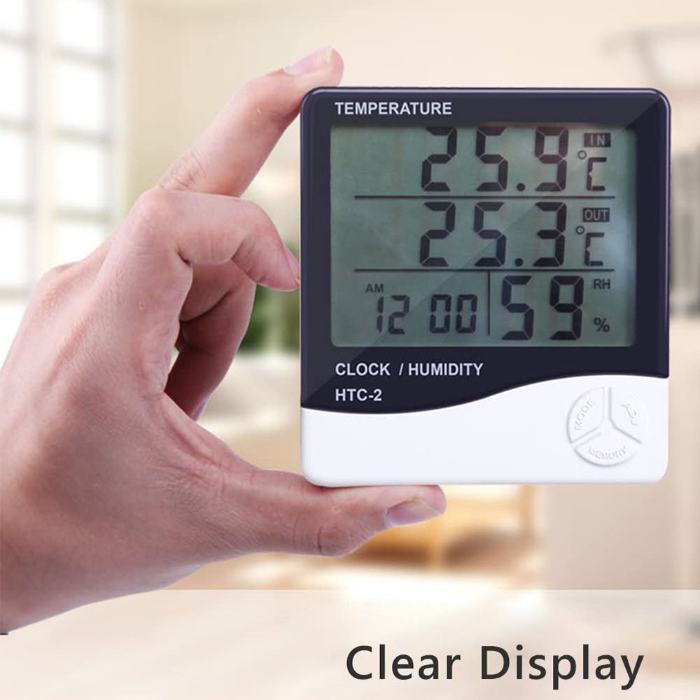 Multifunction LED Digital Ther - огляд і ціна Weather Station Indoor