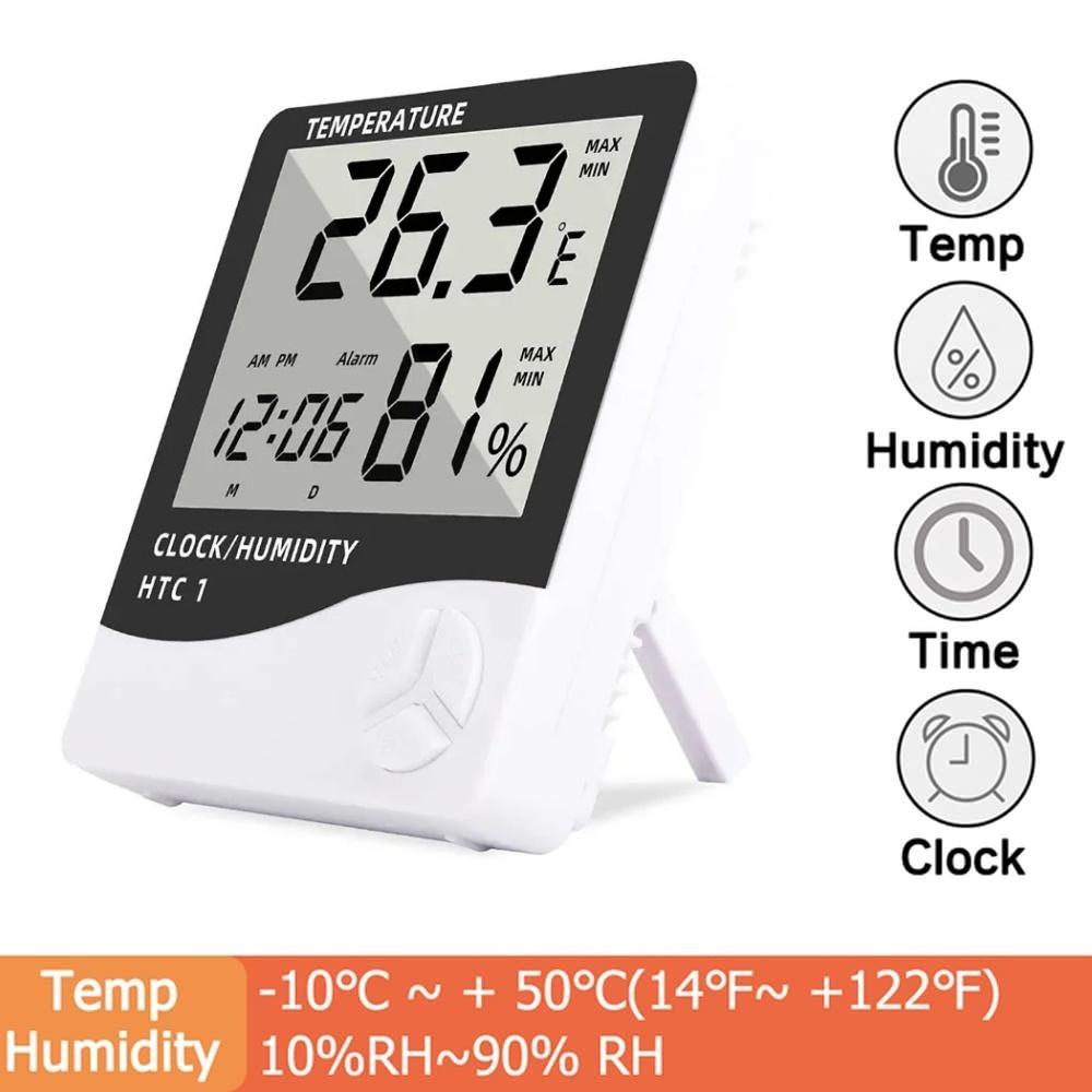 Multifunction LED Digital Ther - огляд і ціна Weather Station Indoor