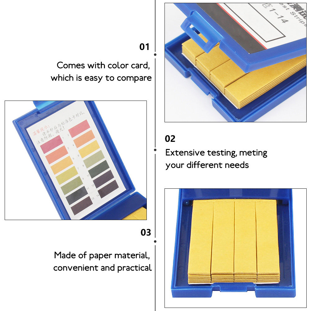 80Pcs PH Test Paper Precise 1- - огляд і ціна Ph Strip Test